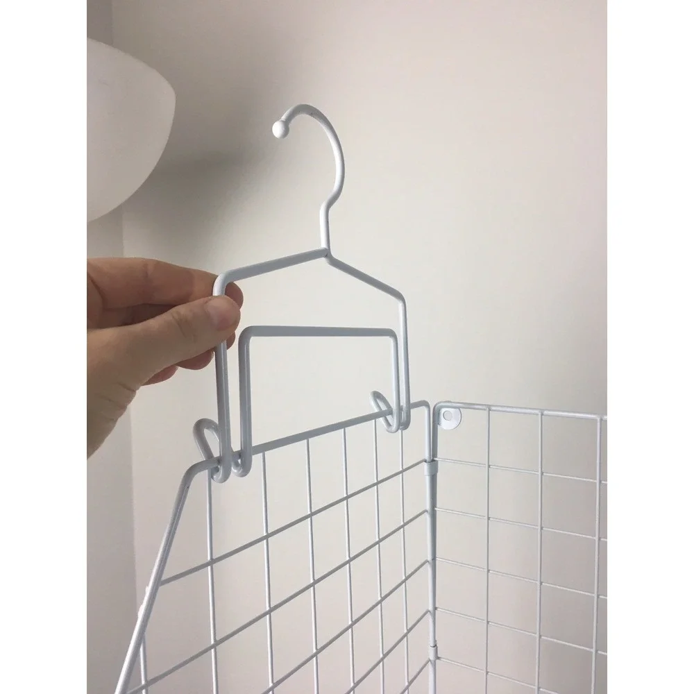 3 Tier Extra Large Closet Hanging Shelves with Divider, 16.5